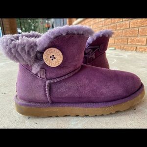 UGG button boots